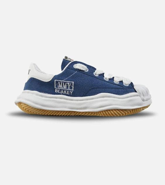 کفش کتانی مردانه آبی ADIDAS BLAKEY MMY LOW SNEAKER مدل 3155|لوزی