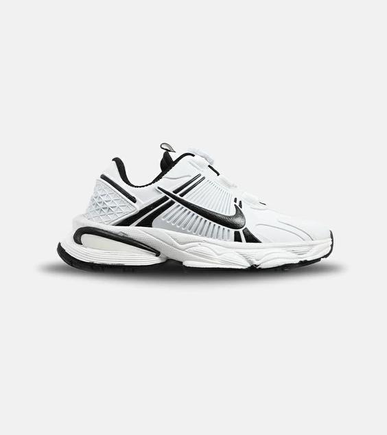 کفش کتانی بچه گانه سفید مشکی Nike VaporMax مدل 5413|لوزی