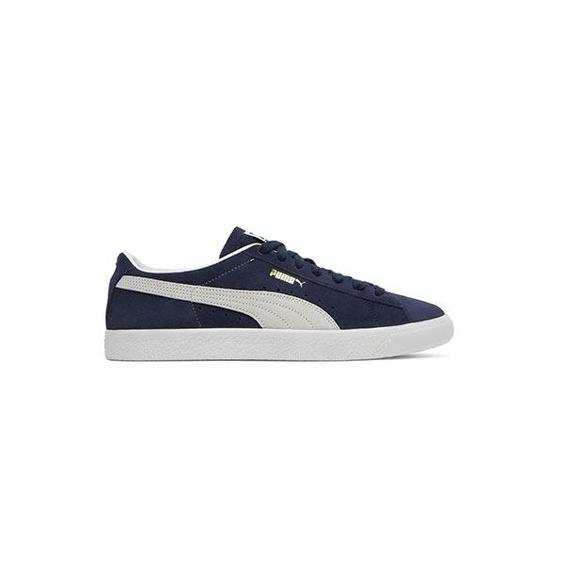 کفش کژوال پوما سوئد سورمه ای سفید Puma Suede|کتونی باز