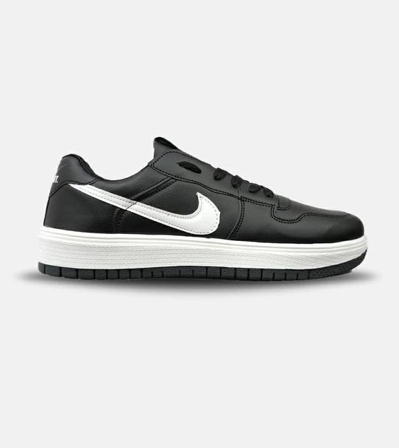 کفش کتانی مردانه مشکی سفید نایک NIKE SB مدل 5002|لوزی