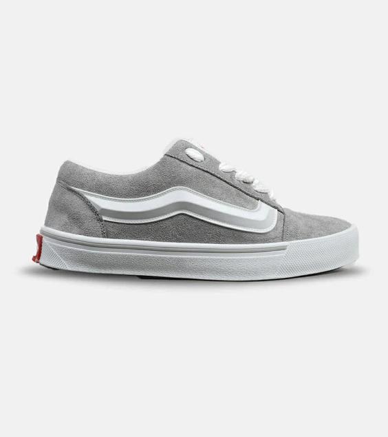 کفش کتانی مردانه طوسی VANS OldSkool Pro BMX مدل 5352|لوزی