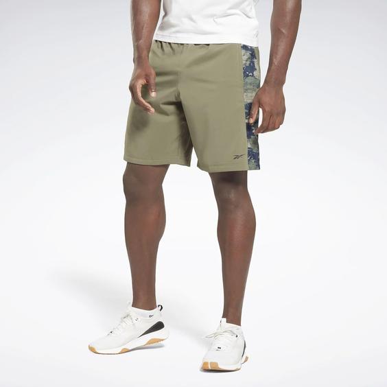 شلوارک مردانه ریباک مدل Reebok Men Training Camo Woven Shorts HS7742|تهران ریبوک