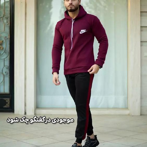 هودی و شلوار Nike مدل Simon (زرشکی)   لارج . حتما قبل از سفارش در بخش گفتگو از موجود بودن آن اطمینان حاصل کنید |باسلام