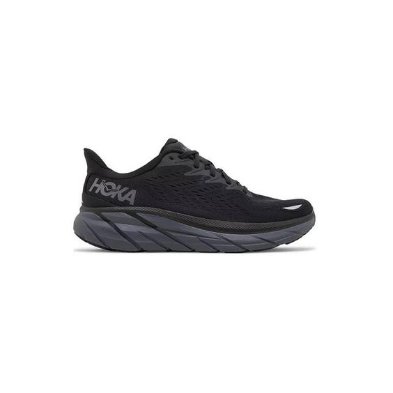 کفش رانینگ هوکا کلیفتن 8 مشکی طوسی Hoka Clifton 8 Black|کتونی باز