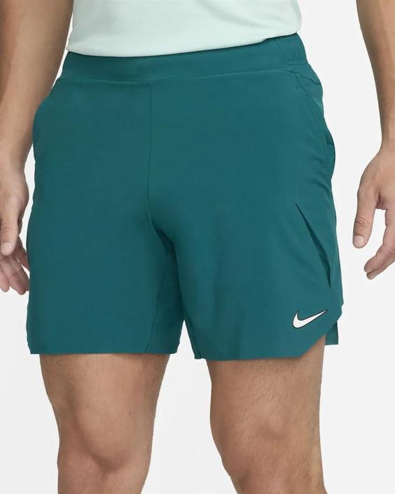 شلوارک تنیس مردانه نایک NikeCourt Dri-FIT Slam- سبز|تنیس شاپ