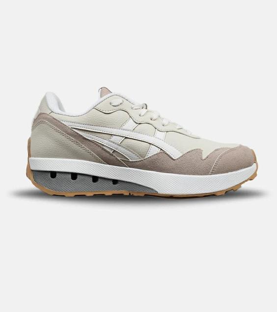 کفش کتانی مردانه کرم طوسی ASICS gel extreme 33 مدل 5503|لوزی