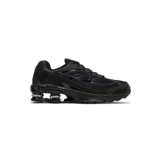 کتونی نایک شاکس سوپریم تمام مشکی Nike Supreme x Shox Ride 2 Black|کتونی باز