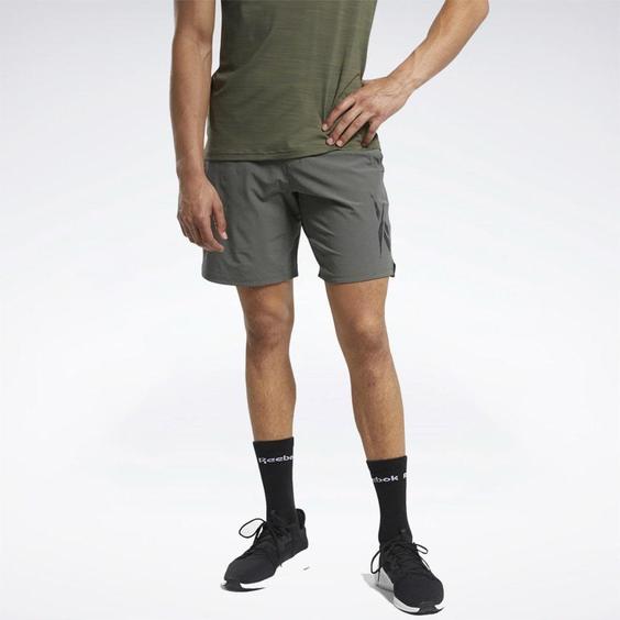 شلوارک مردانه ریباک مدل Reebok Textured Epic Shorts Poplar Fu2863|تهران ریبوک