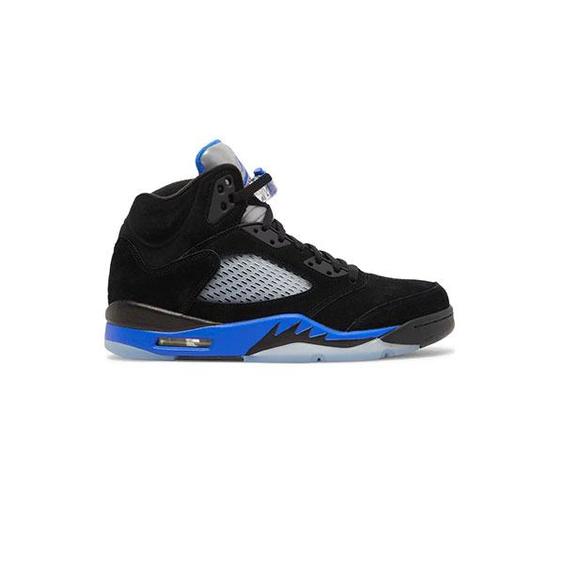 کفش مردانه نایک ایرجردن 5 مشکی آبی Nike Air Jordan 5 Racer Blue|کتونی باز