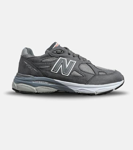 کفش کتانی طوسی فیلی NEW BALANCE 990 مدل 5651|لوزی