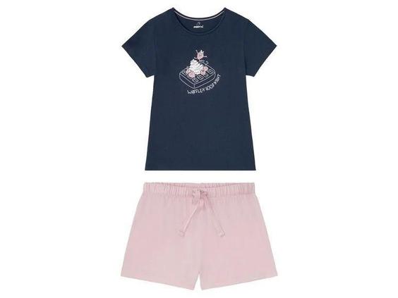 ست تیشرت وشلوارک دخترانه برند پیپرتس کد ۳۵۶۸۸۵ T-shirt shorts set for girls|کی استوک