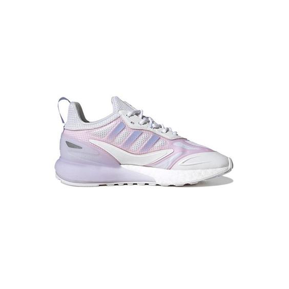 کتونی آدیداس زدایکس 2کا سفید صورتی بنفش Adidas Zx 2k Boost 2.0|کتونی باز