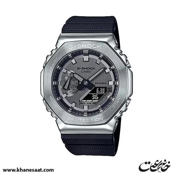 ساعت مچی مردانه کاسیو جی شاک مدل GM-2100-1ADR|خانه ساعت