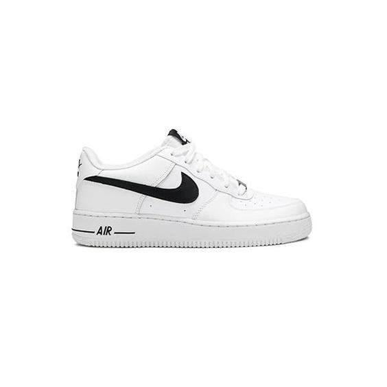 کفش نایک ایرفورس سفید مشکی Nike AirForce 1 GS White Black|کتونی باز