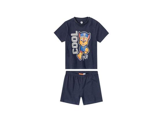 ست تیشرت و شلوارک پسرانه برند پاو پاترول کد ۳۷۱۱۶۹ boys short pyjama set|کی استوک