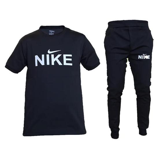 ست تیشرت شلوار NIKE مدل 3141 رنگ مشکی|ونتی