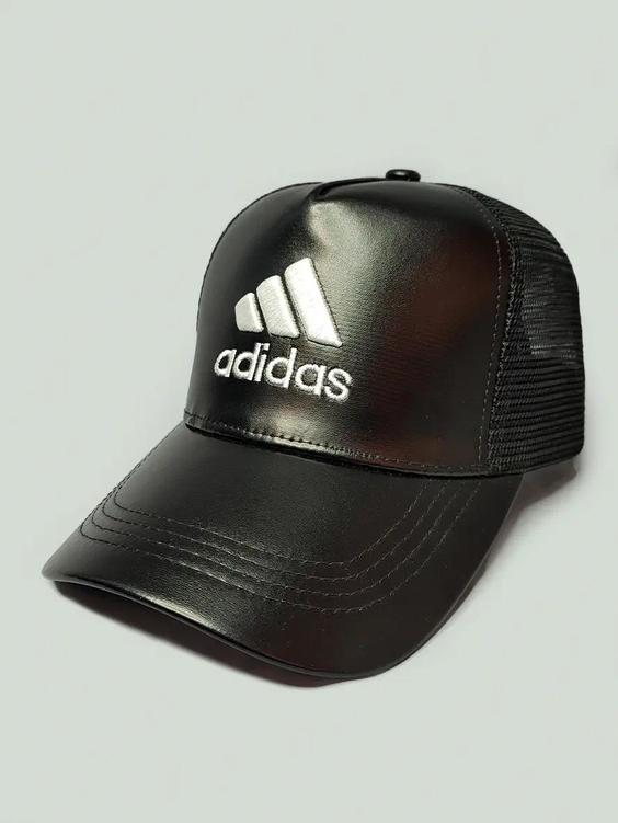 کلاه کپ پشت تور چرم آدیداس Adidas مشکی کد 6206|هانیل