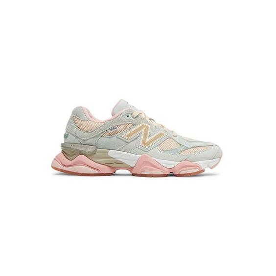 کتونی نیوبالانس 9060 طوسی صورتی New Balance 9060 Baby Shower Blue|کتونی باز