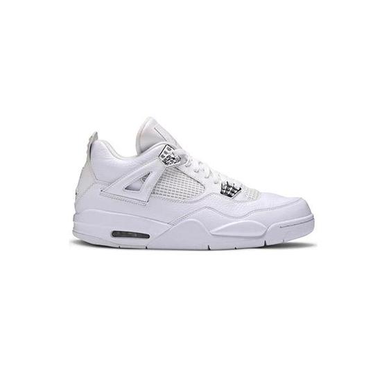 کتونی زنانه و مردانه نایک ایرجردن 4 سفید Nike Air Jordan 4 White|کتونی باز