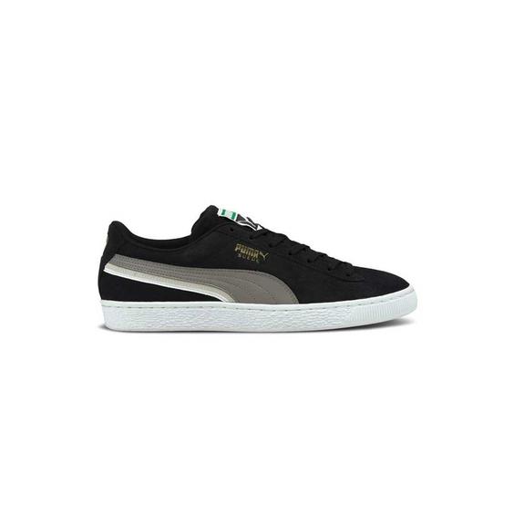 کفش پوما سوئد رنگ مشکی طوسی Puma Suede|کتونی باز