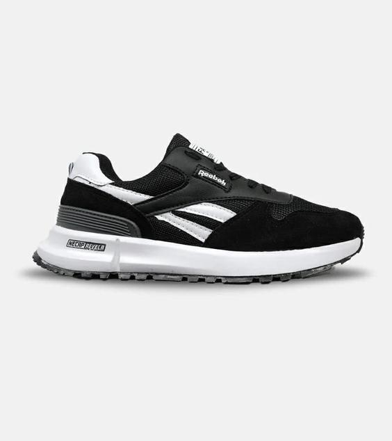 کفش کتانی مشکی سفید REEBOK Unphased Pro مدل 5172|لوزی