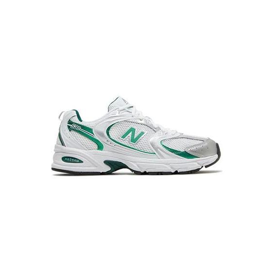 کتونی نیوبالانس 530 سفید سبز New Balance 530 White Green|کتونی باز