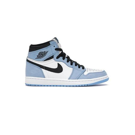 کفش نایک ایرجردن 1 آبی آسمانی Air Jordan 1 University Blue|کتونی باز