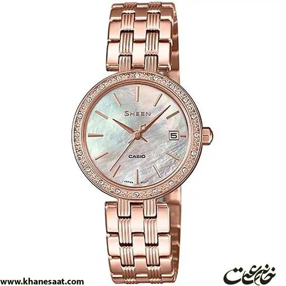 ساعت مچی زنانه کاسیو شین مدل SHE-4060PG-4A|خانه ساعت