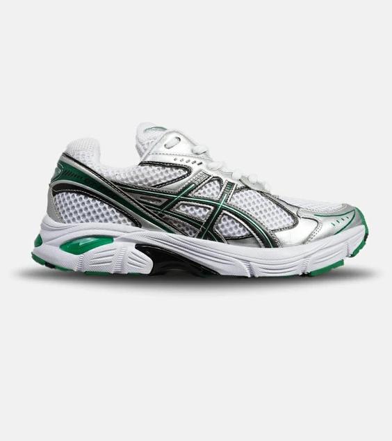 کفش کتانی مردانه سفید سبز ASICS GT-2160 مدل 5664|لوزی