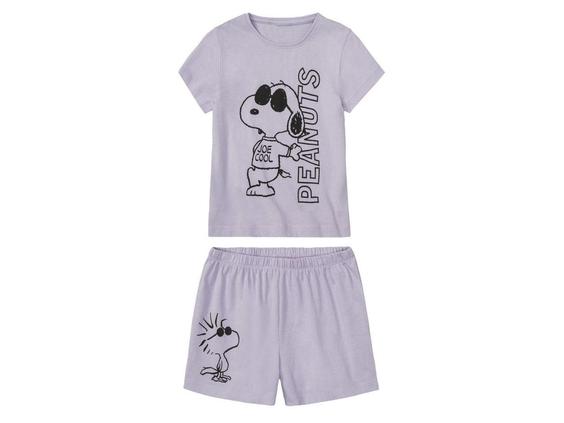 ست تیشرت و شلوارک دخترانه برند پیپرتس کد ۴۰۶۱۵۰۴ girls short pyjama set|کی استوک