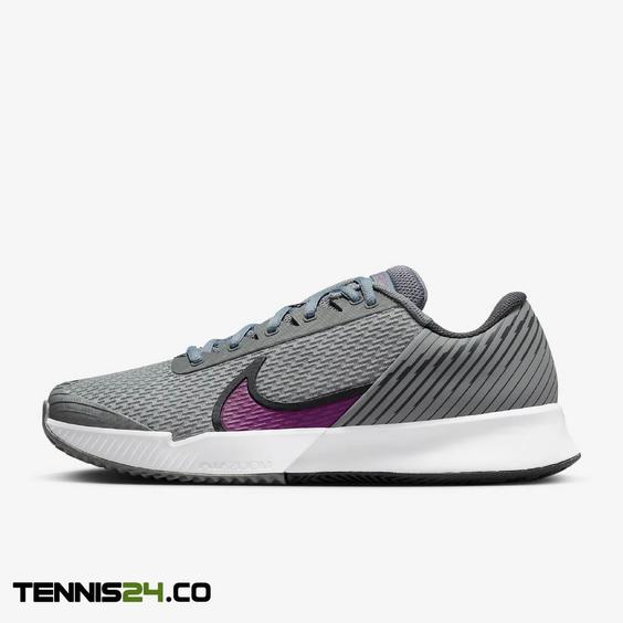 کفش تنیس مردانه نایک NikeCourt Air Zoom Vapor Pro 2 Clay- طوسی|تنیس شاپ