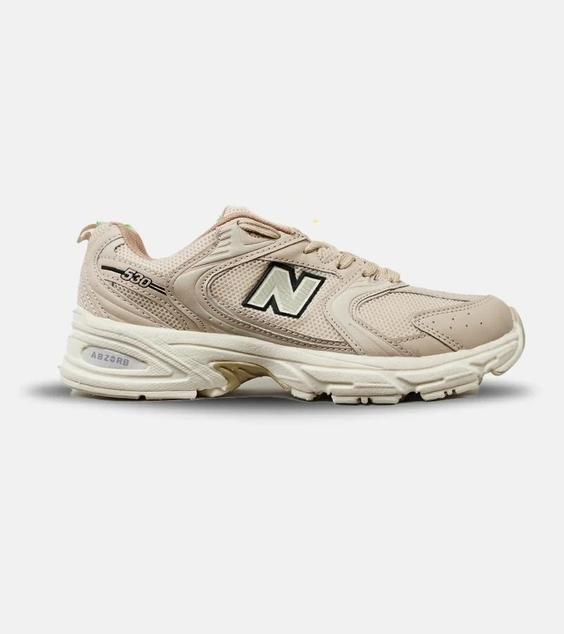 کفش کتانی مردانه و زنانه کرم NEW BALANCE 530 مدل 4064|لوزی