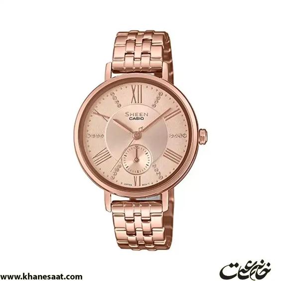 ساعت مچی زنانه کاسیو شین مدل SHE-3066PG-4A|خانه ساعت