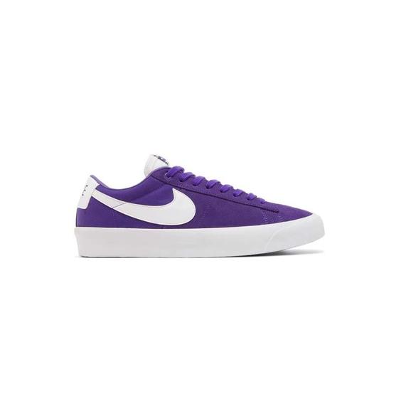 کفش نایک بلیزر ساق کوتاه بنفش Nike Zoom Blazer Low Pro GT SB Court Purple|کتونی باز