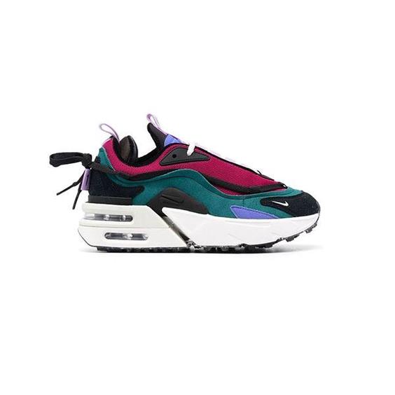 کتونی زنانه نایک ایرمکس فوریوزا سبز و زرشکی Nike Air Max Furyosa NRG|کتونی باز