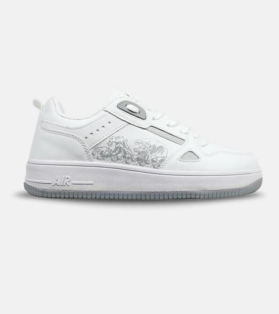 کفش کتانی مردانه طوسی NIKE AirForce Draw مدل 5311|لوزی