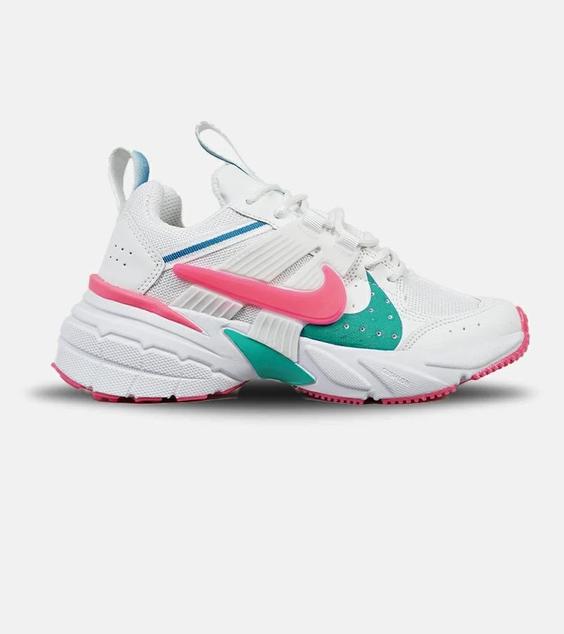 کفش کتانی سفید صورتی سبز مردانه و زنانه NIKE vaporfly 3 مدل 5923|لوزی