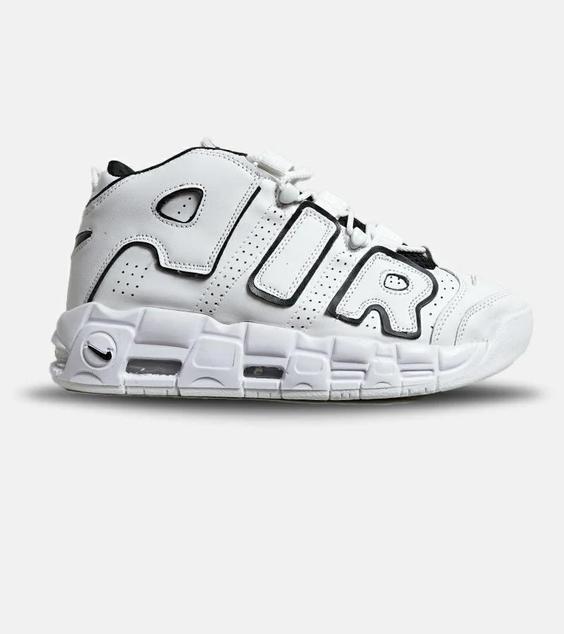 کفش کتانی مردانه و زنانه سفید NIKE Air More Uptempo ’96 مدل 6017|لوزی