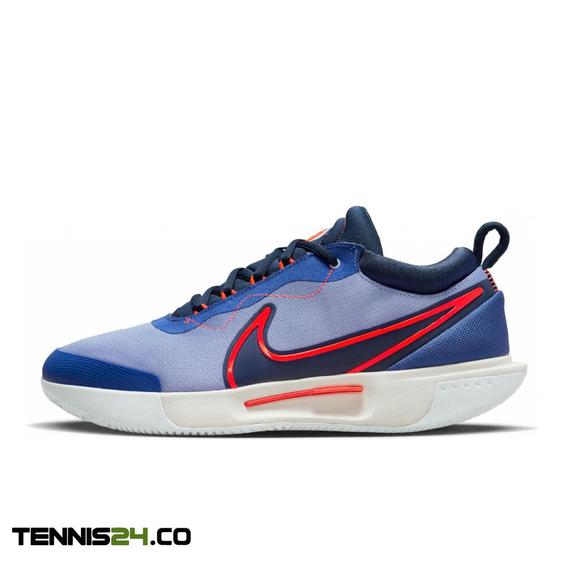 کفش تنیس مردانه نایک NikeCourt Air Zoom Pro Clay- آبی|تنیس شاپ