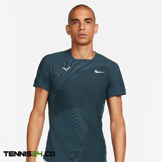 تی شرت تنیس مردانه نایک Nike Dri-FIT ADV Rafa- سبز|تنیس شاپ