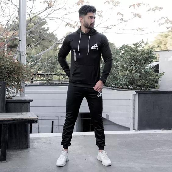 ست هودی شلوار Adidas مردانه مدل Viton|باسلام