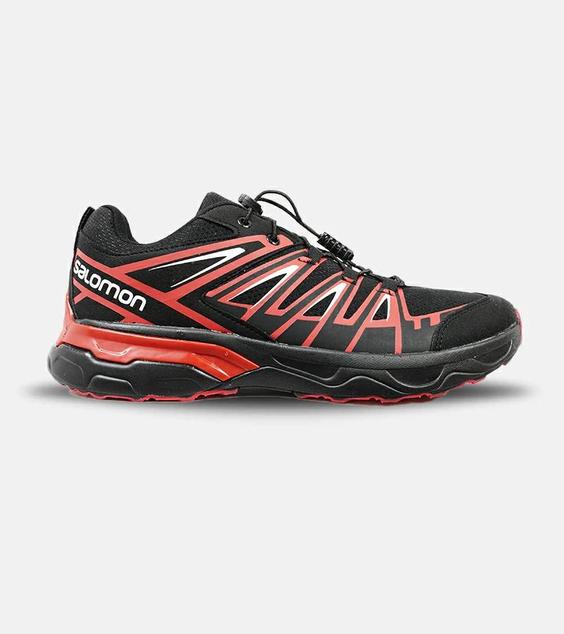 کفش کتانی قرمز مشکی سالومون Salomon | X ULTRA مدل 4109|لوزی