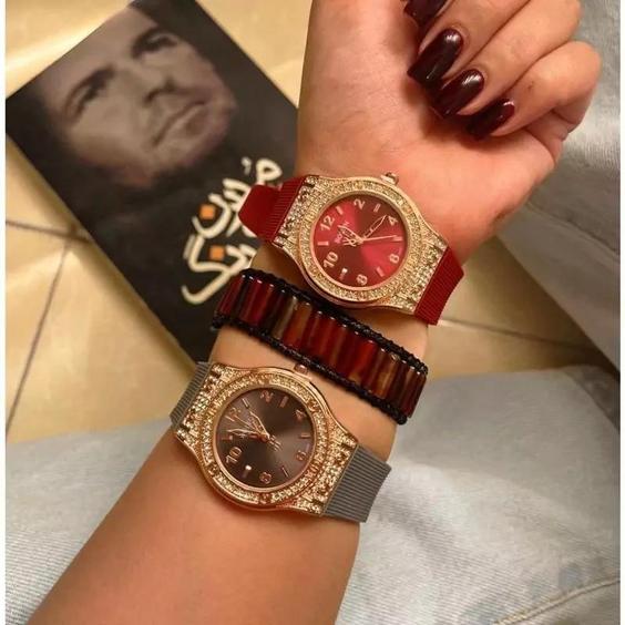 ساعت زنانه طرح Hublot کرنوگراف|باسلام