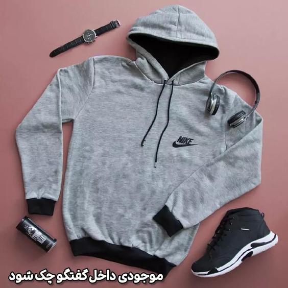 هودی مردانه nike مدل Ganja (طوسی)  . L..xl حتما در بخش گفتگو از موجود بودن آن اطمینان حاصل کنید |باسلام