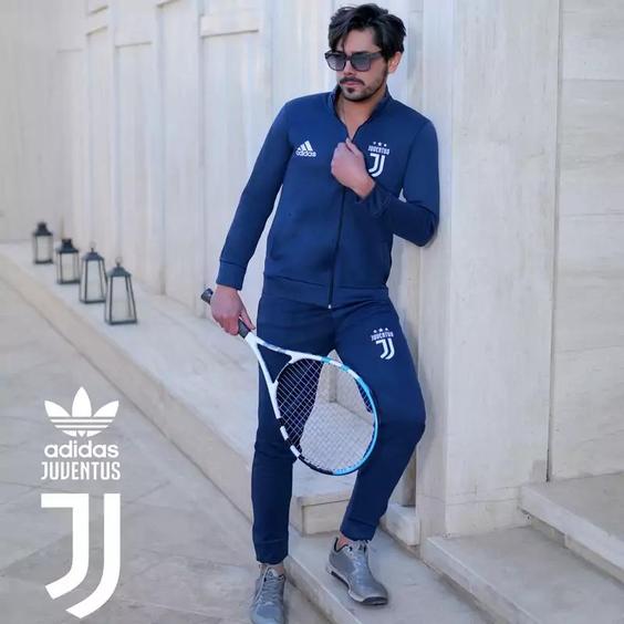 ست سویتشرت شلوار Adidas مدل Juventus (سرمه ای)|باسلام