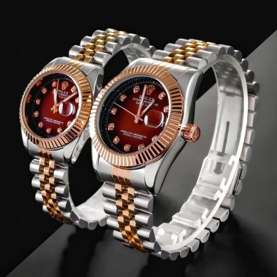 ساعت ست رولکس دیت جاست بند استیل ROLEX DATE JUST |باسلام