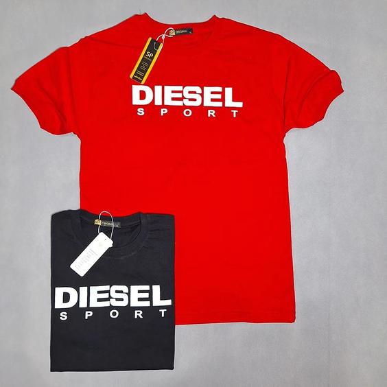 تیشرت DIESEL مدل 3231 رنگ قرمز|تخفیف ها