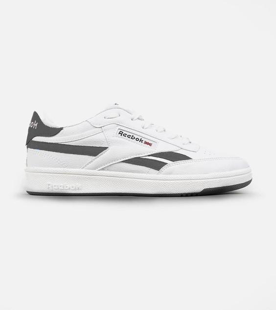 کفش کتانی کژوال سفید طوسی زنانه Reebok CLUB مدل 2119|لوزی