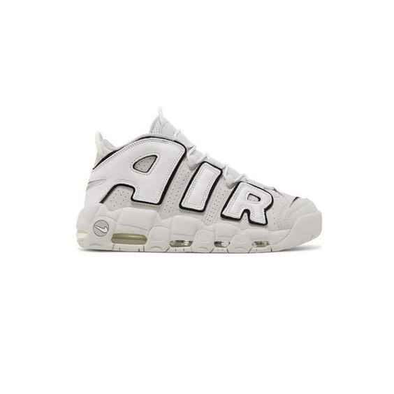 کتونی نایک ایر آپتمپو خاکی کرم سفید Nike Air More Uptempo Photon Dust|کتونی باز