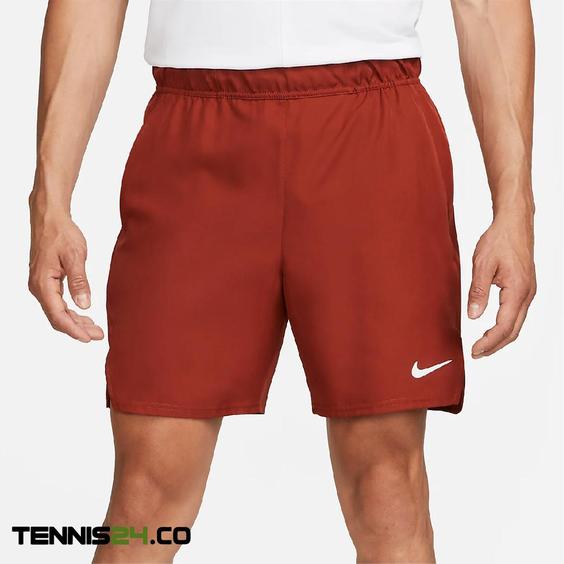 شلوارک تنیس مردانه نایک NikeCourt Dri-FIT Victory- زرشکی|تنیس شاپ